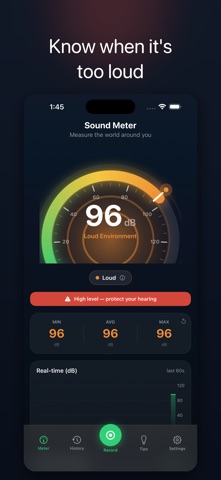 dB Meter: Sound Level Screenshot 3 of 6