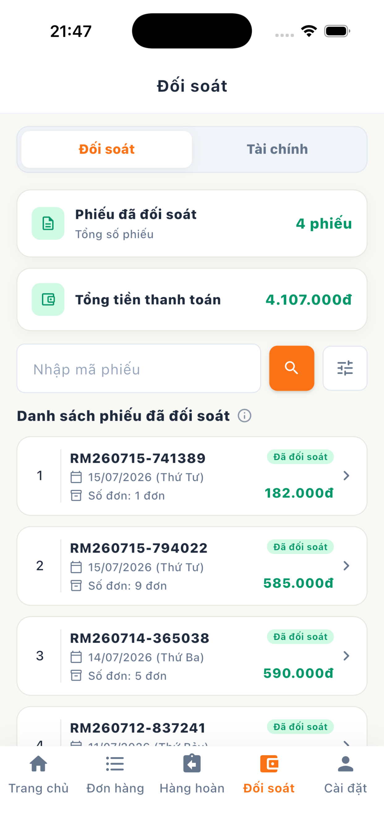 GiaoHang123 Shop screenshot 4