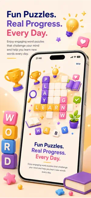 WordCross: Learn English screenshot 4