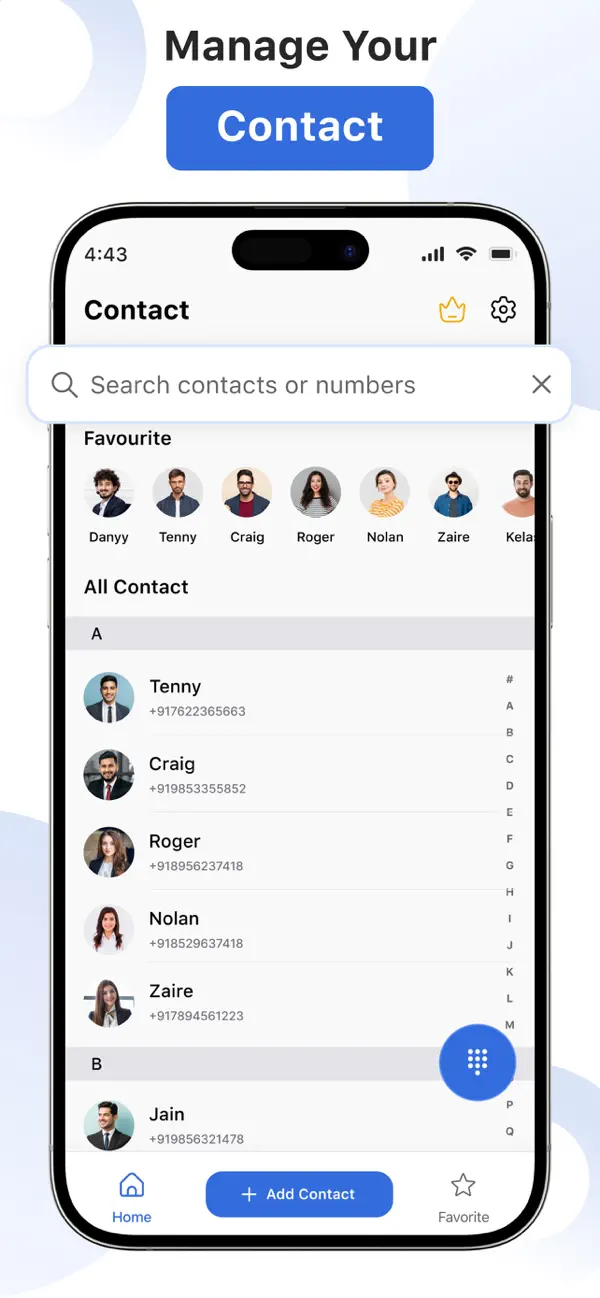 Screenshot #1 pour CallApp - Caller ID & Block