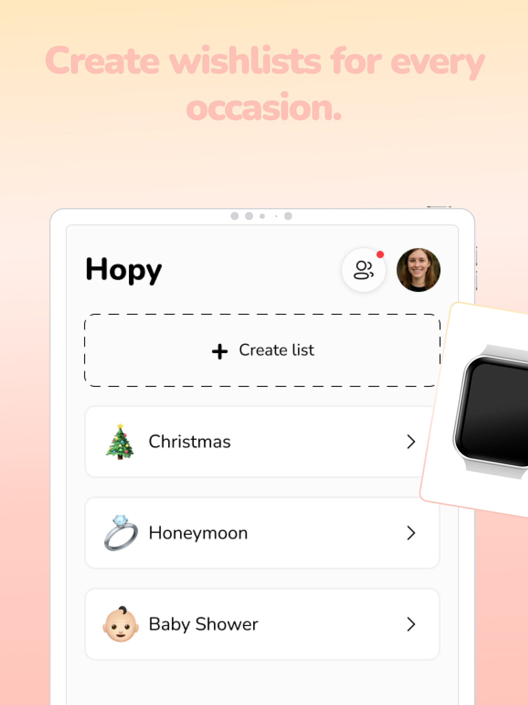 Wishlist & Gifts – Hopy