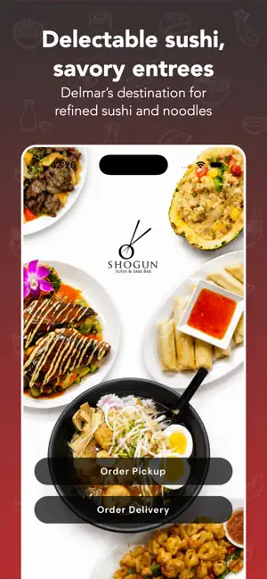 Shogun Sushi Delmar screenshot 1