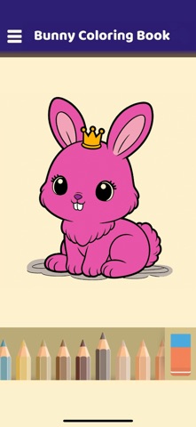 Bunny Coloring Book screenshot