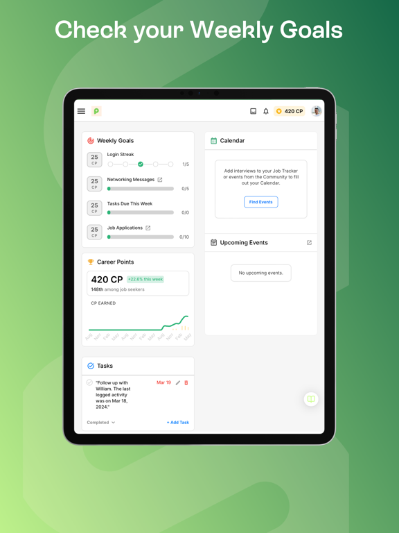 Prentus: Job Search Platform iPad screenshot