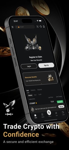 EagleX: Digital Asset Trading Screenshot 1 of 2