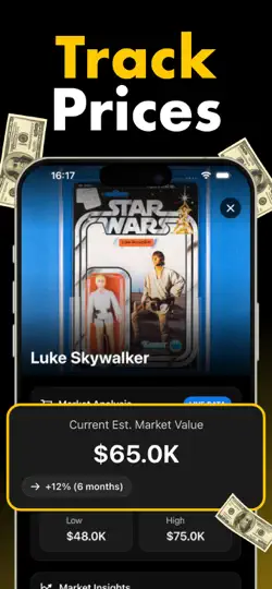 Captura de pantalla de Toyzie AI: Toy Value Scanner en iPhone 6
