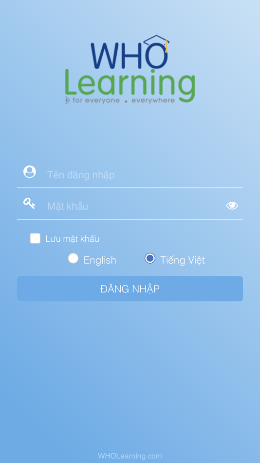 #1. WHO Learning (iOS) 由: Thanh Mai