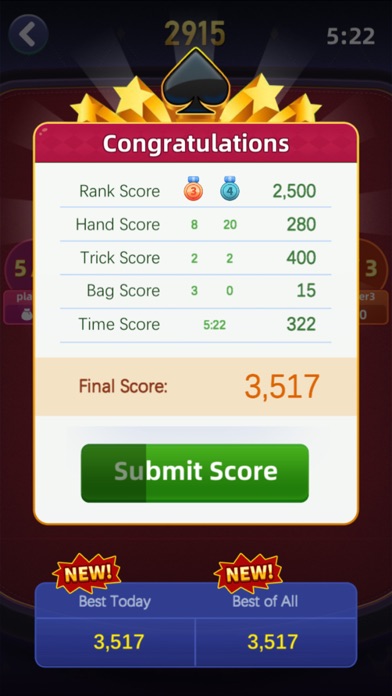 Spades Clash: Win Real Cash Screenshot