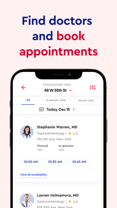 Summit + CityMD Screenshot