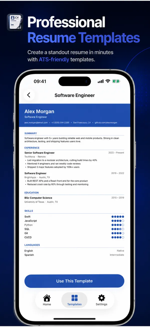 CV Maker – Resume Studio screenshot
