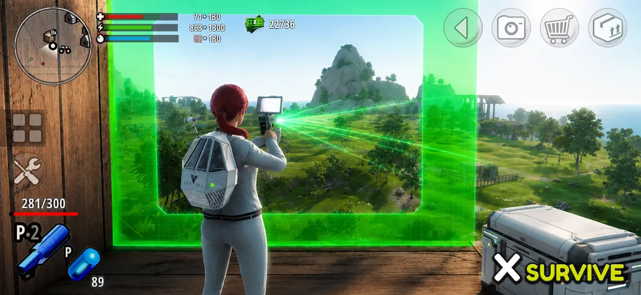 Screenshot #2 pour X Survive : Monde ouvert