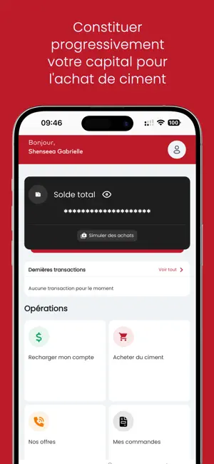 Mon Compte Ciment screenshot 4