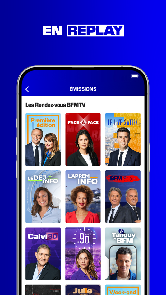 #6. BFM TV - radio et info en live (iOS) 由: NextRadioTV