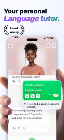 LingUp: AI Language Tutor Screenshot 1 of 8