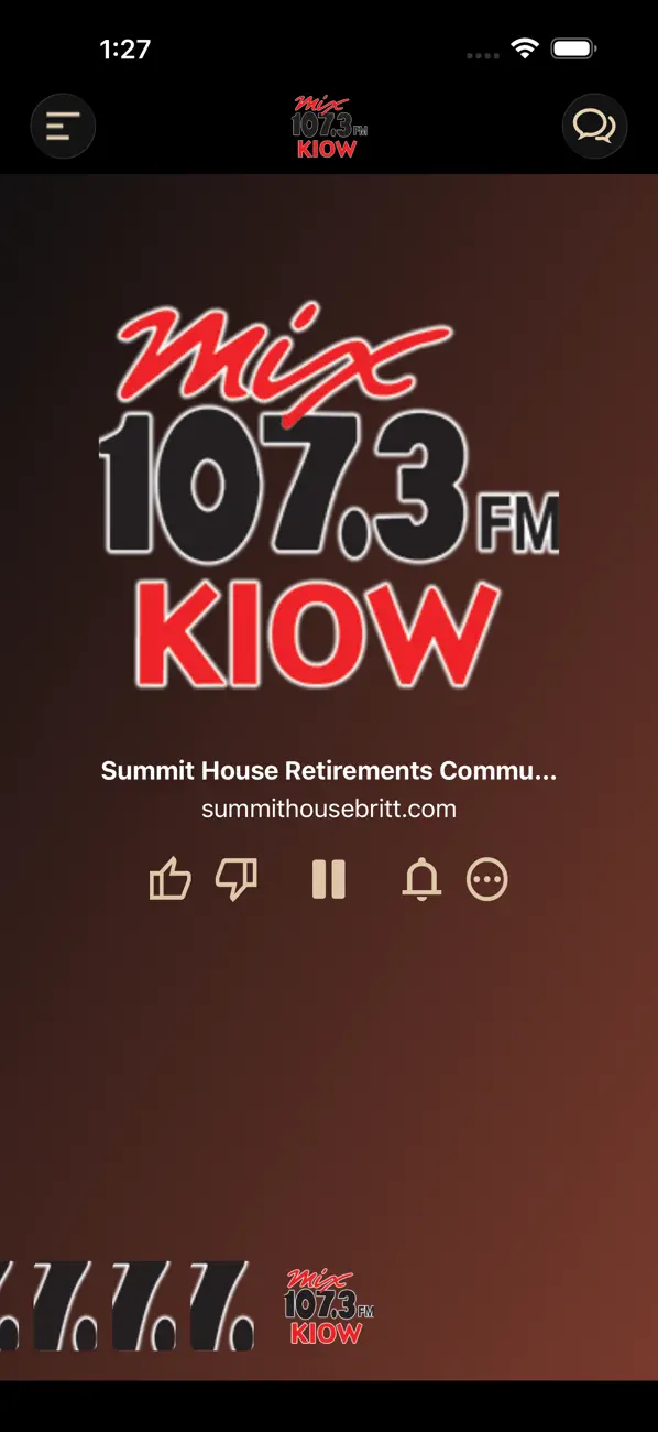 Screenshot #1 pour Mix 107.3 KIOW