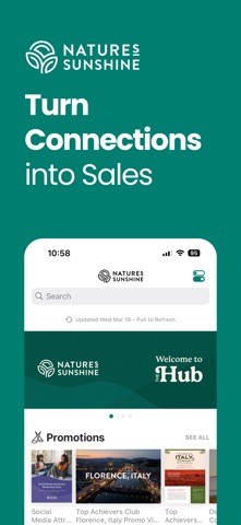 Nature's Sunshine Hub screenshot