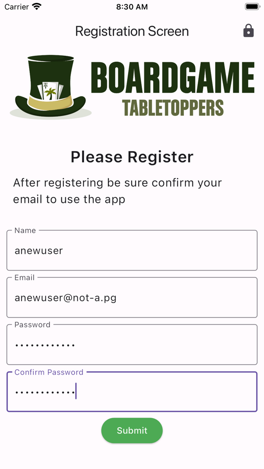 #9. Tabletoppers' Boardgame App (iOS) 由: Mark Christenson