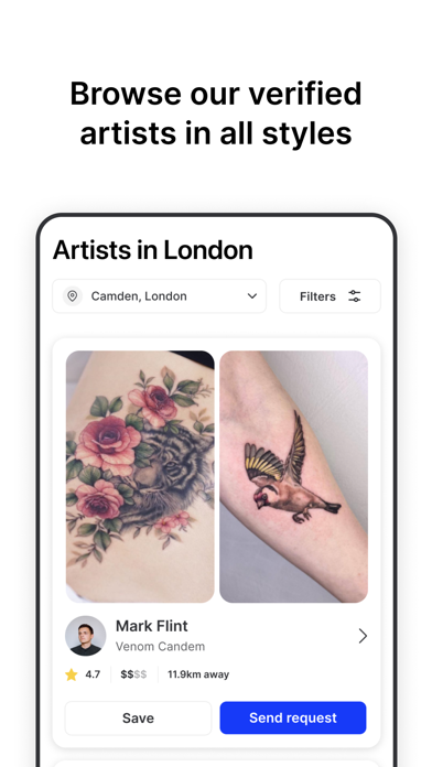 Tattoodo - Your Next Tattoo Screenshot