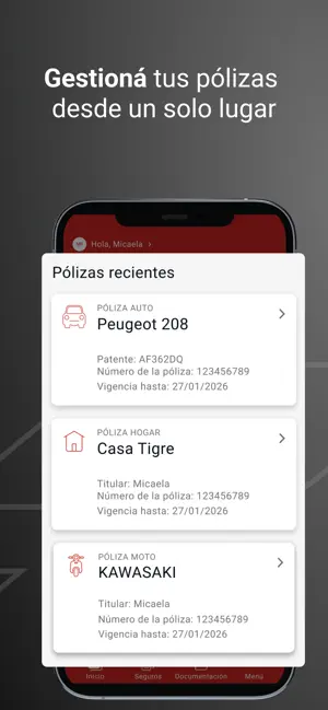 La Caja de Ahorro y Seguro iPhone screenshot 4