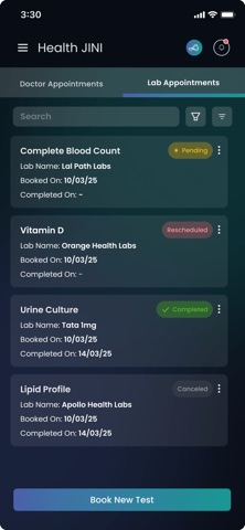 HealthJini Patient screenshot