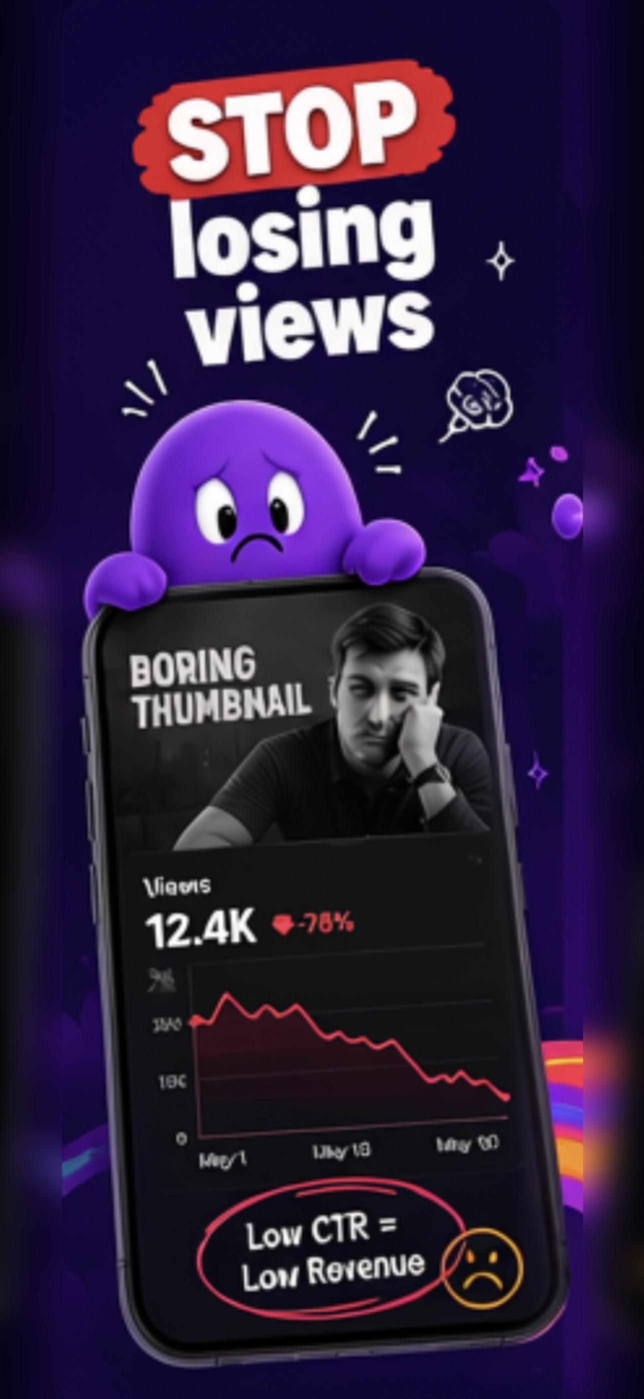 Screenshot 1 of Thumbly: AI Thumbnail Maker