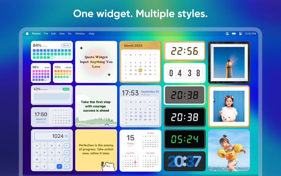 #4. DeskWidgets - Desktop Widgets (macOS) Bởi: 建利 陈