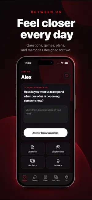 Between Us: Couples App screenshot 1