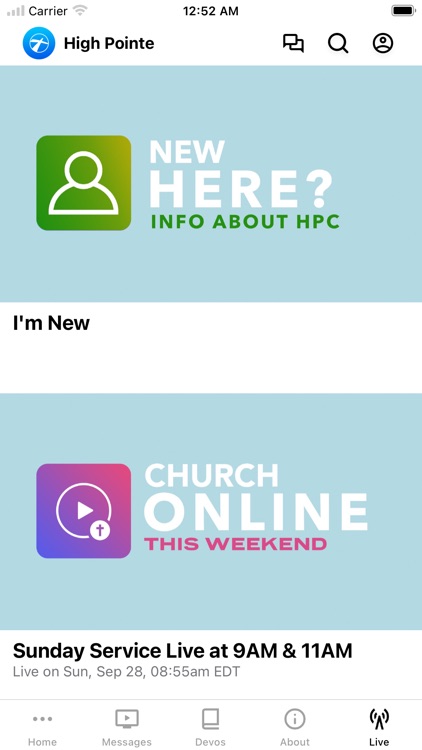 High Pointe Church Thompson CT screenshot-4