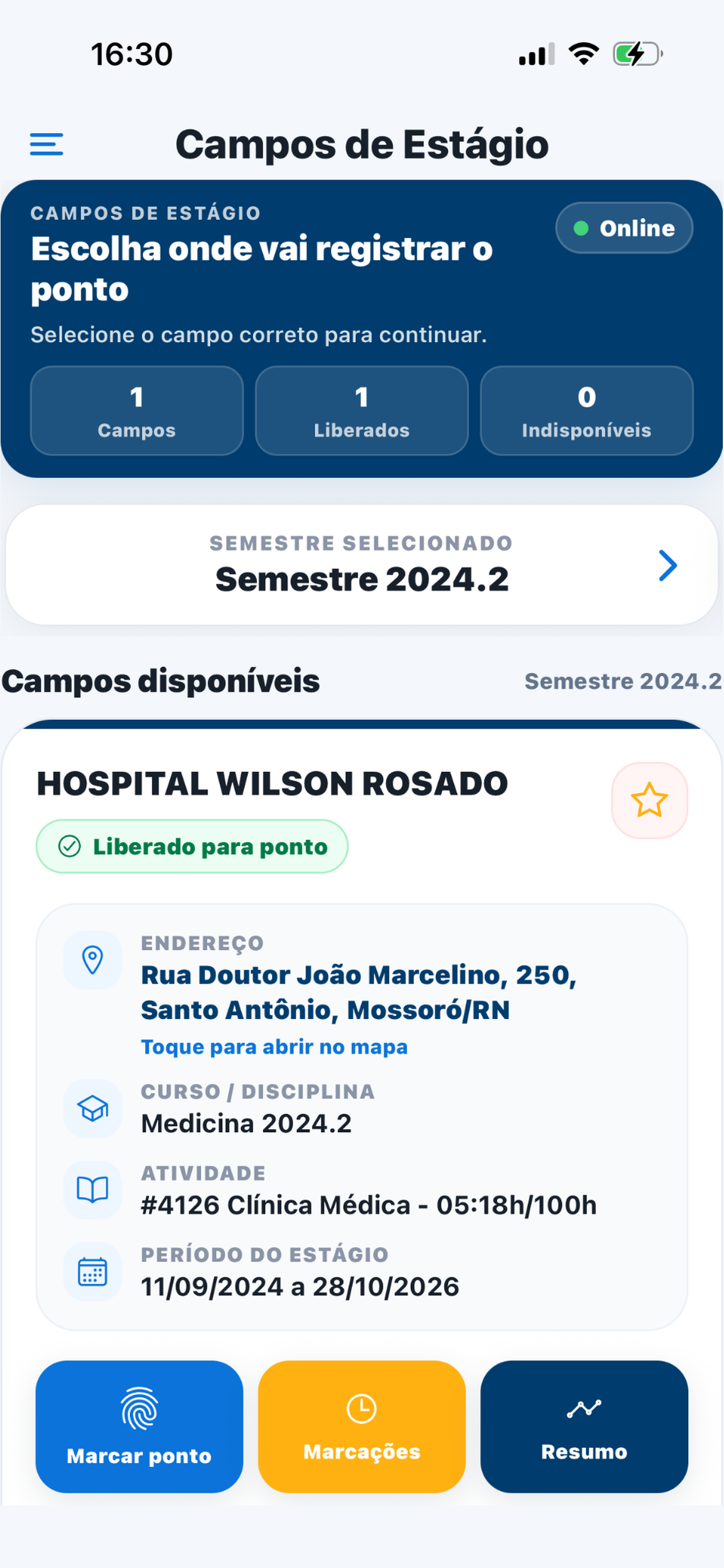 FACENE/RN Frequência screenshot 3