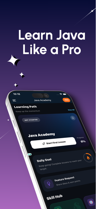 Learn Java: Code & Build Screenshot 1 of 7