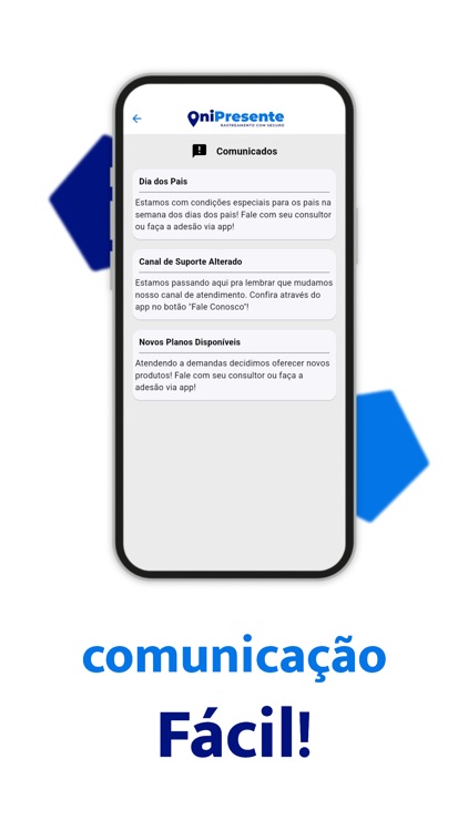 OniPresente Rastreamento