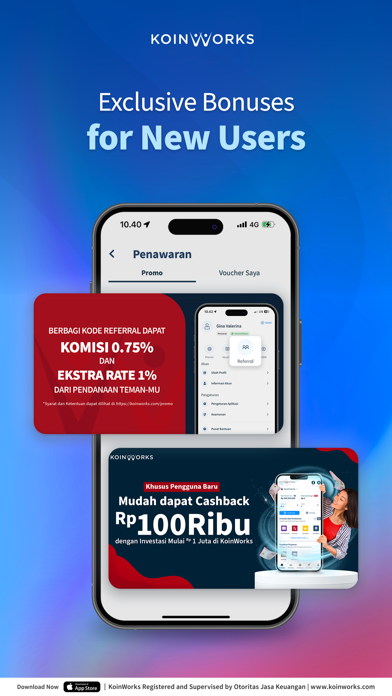 KoinWorks Super App Funding Screenshot