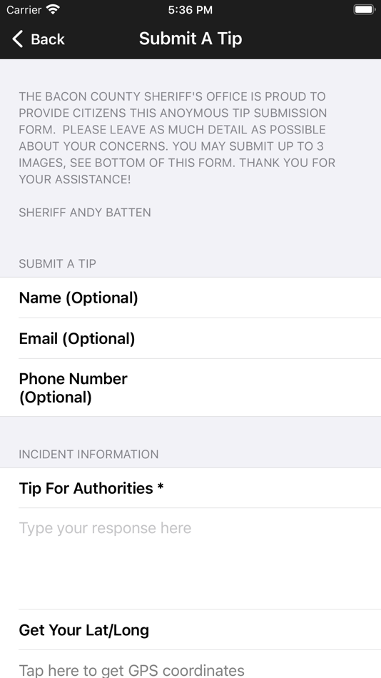 #3. Bacon Co Sheriff, GA (iOS) 由: Bacon County Sheriffs Office