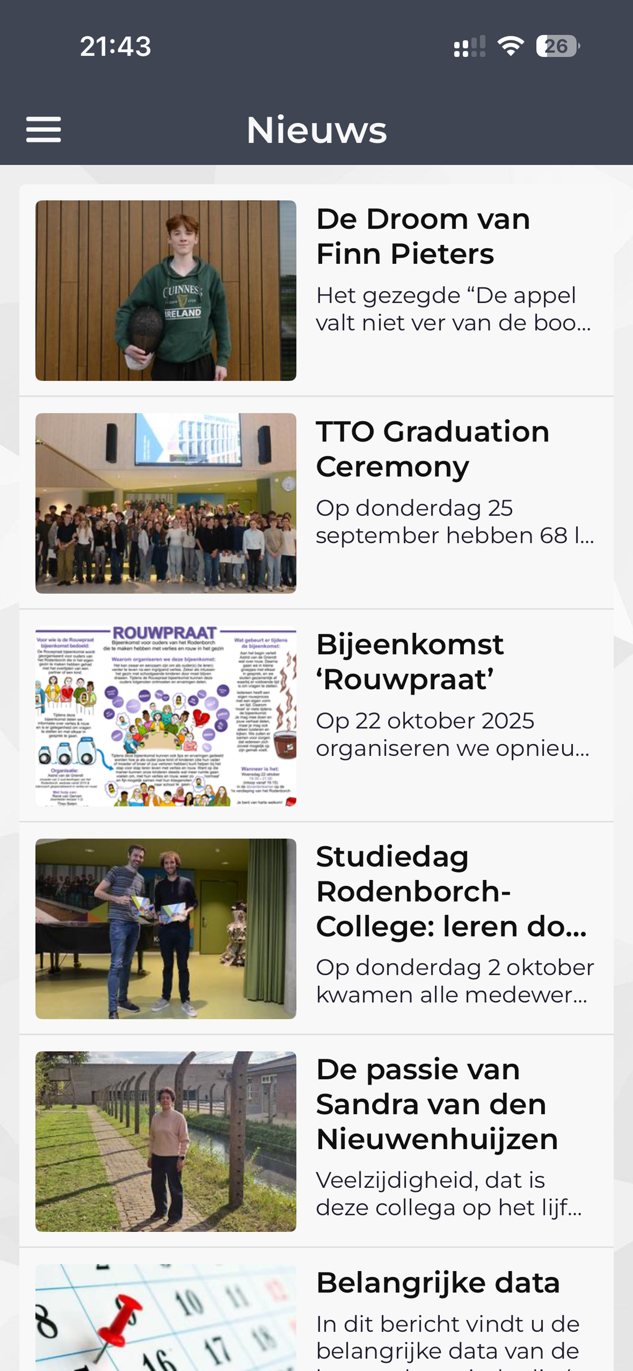 Rodenborch-College screenshot 6