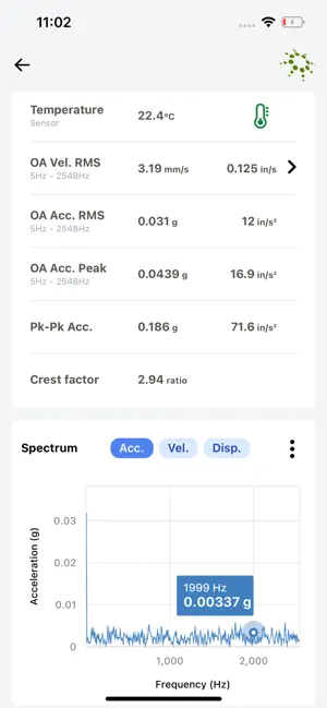 JC Sense Monitor screenshot 3