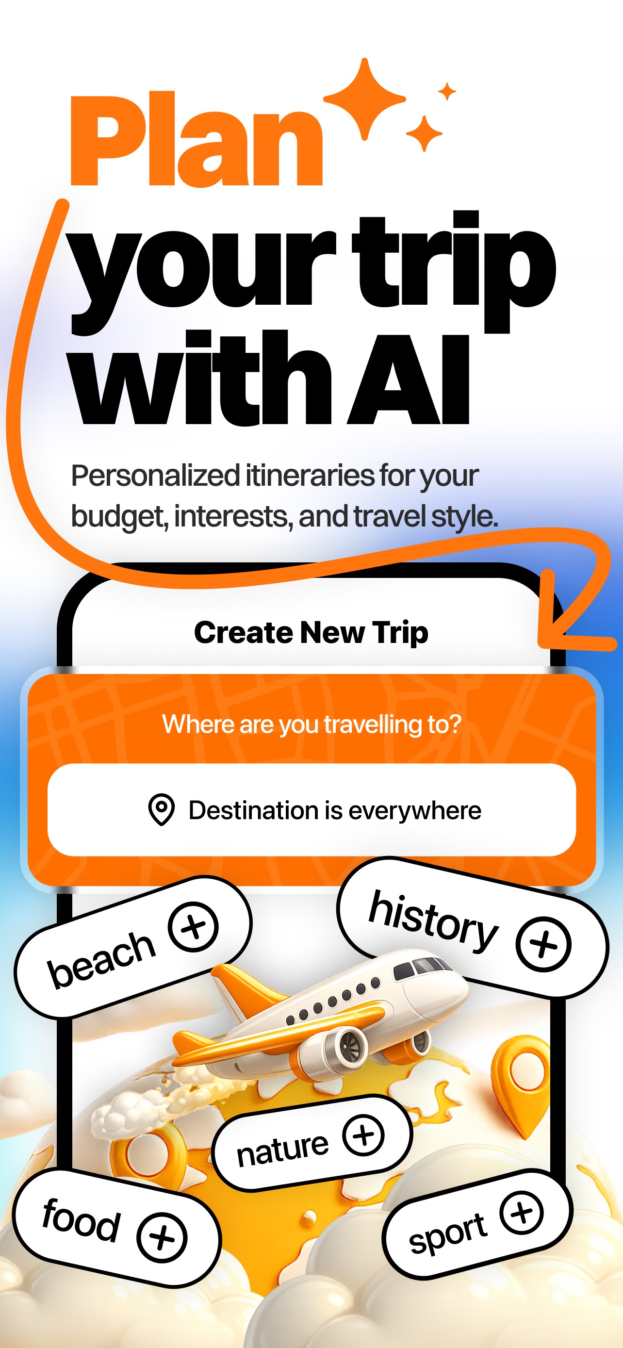 Screenshot 1 of Journeyo -  Travel Planner