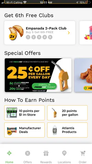 Atlantis Rewards – Gas & Perks screenshot 2