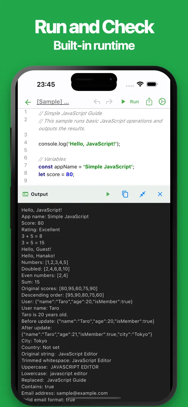 #2. Simple JavaScript (iOS) Von: YUKI TANAIKE