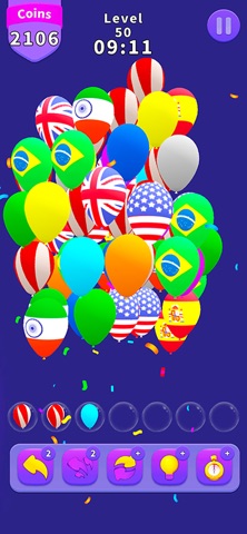 Balloon Triple Pop 3D screenshot