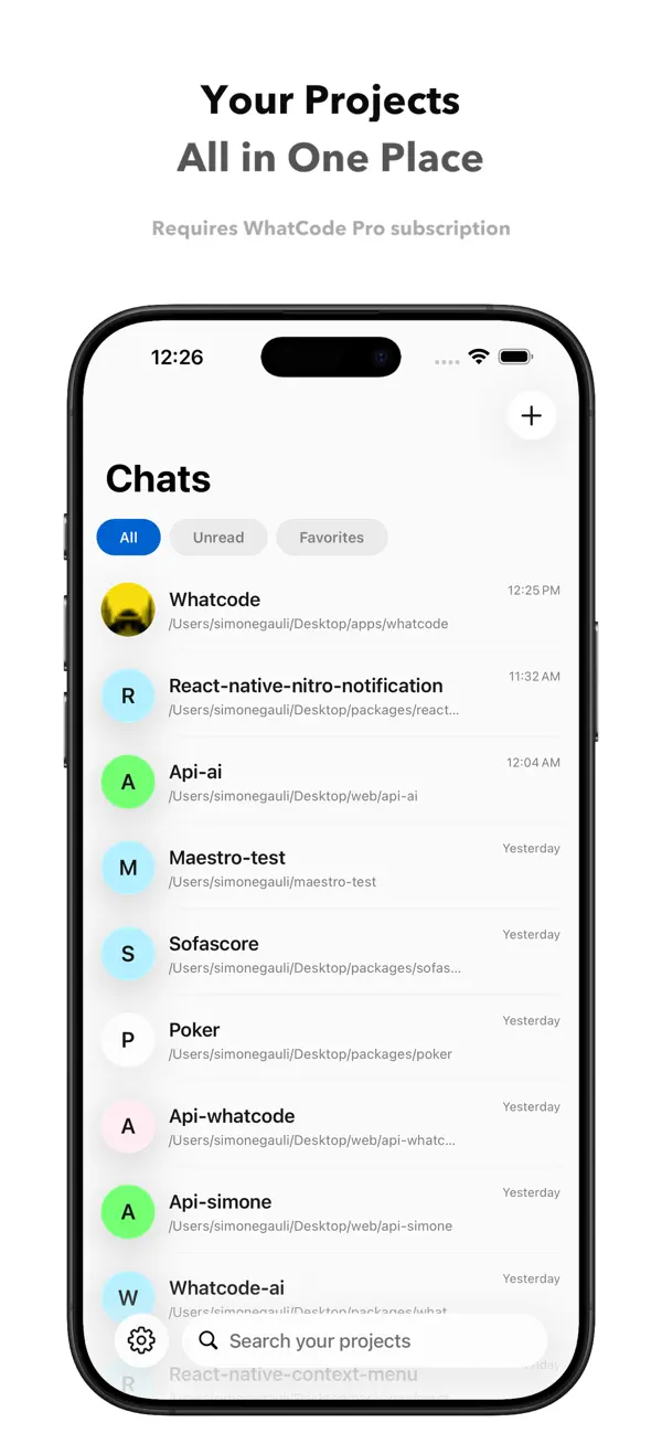 #2. Whatcode (iOS) Por: Simone Gauli