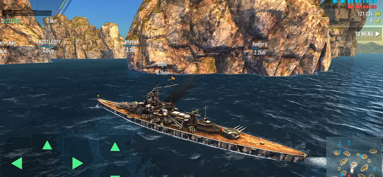 Screenshot #2 pour Battle of Warships: Naval Wars