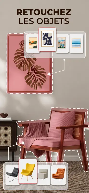 Decor AI: Design d'Intérieur screenshot 2 of 6