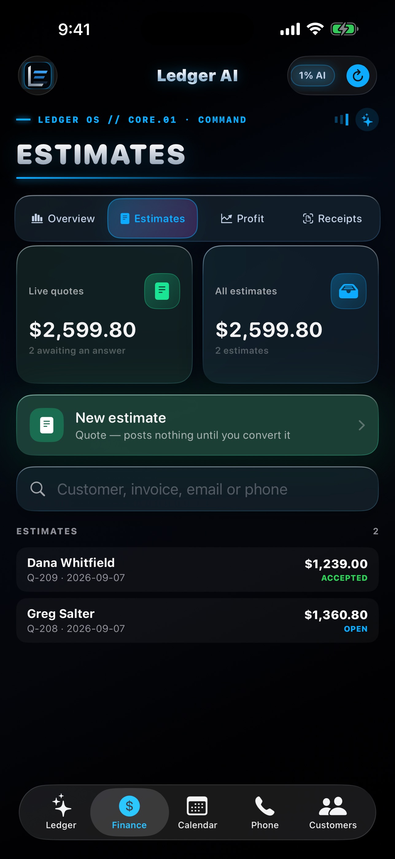 Screenshot 4 of Ledger AI
