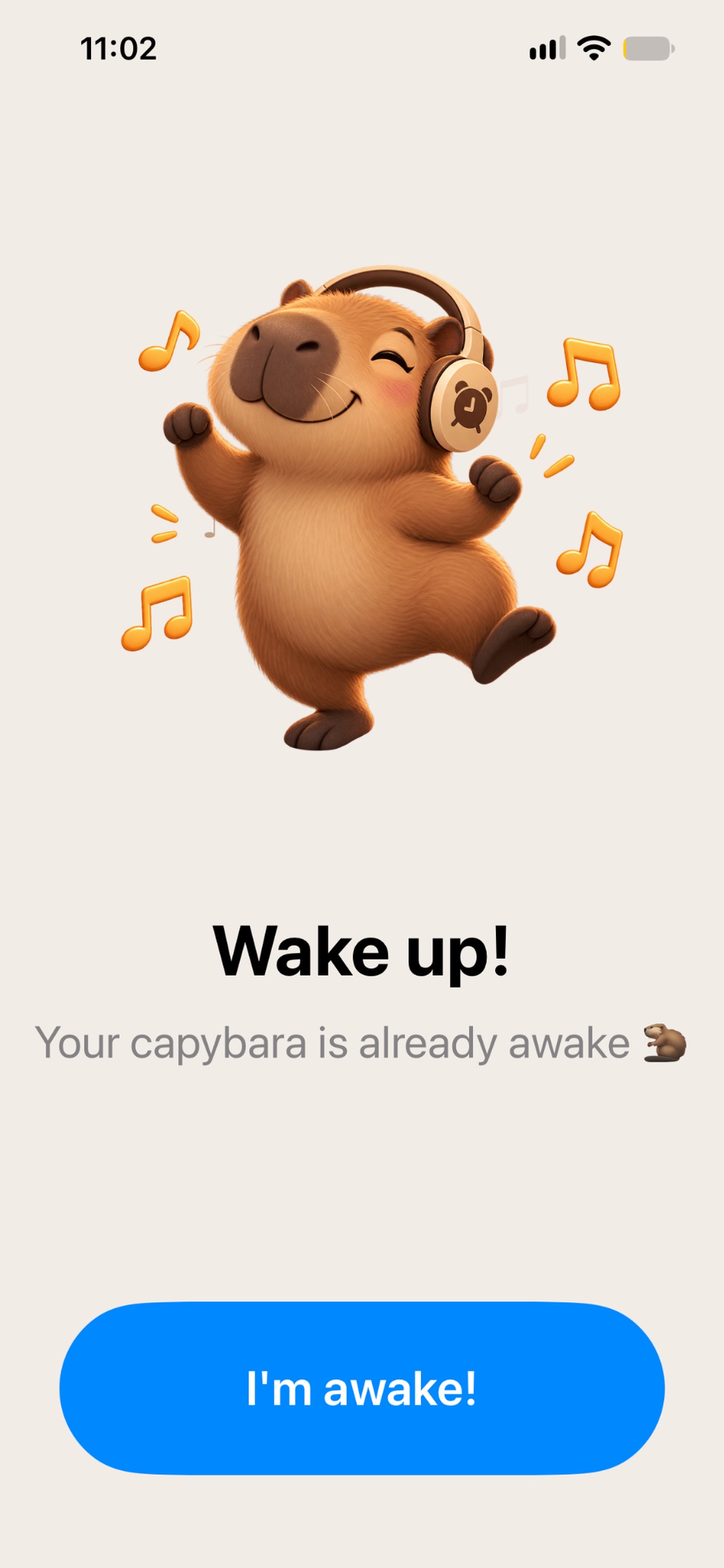 Screenshot 3 of Capybara Alarm