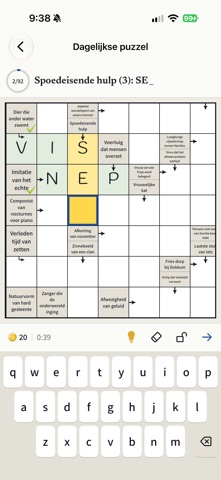 Mijn Kruiswoordpuzzel screenshot 2