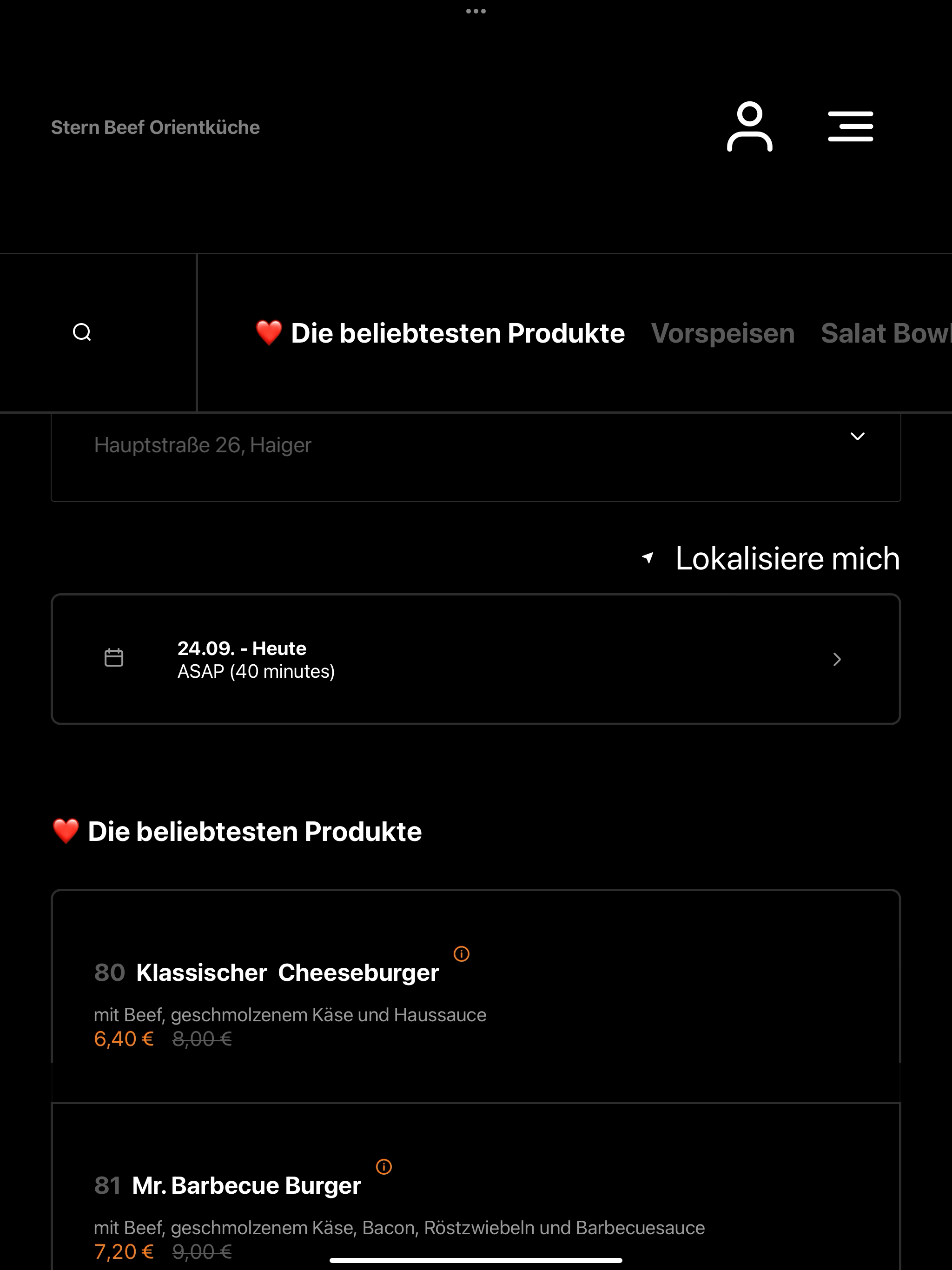 Stern Beef Orientküche screenshot 7