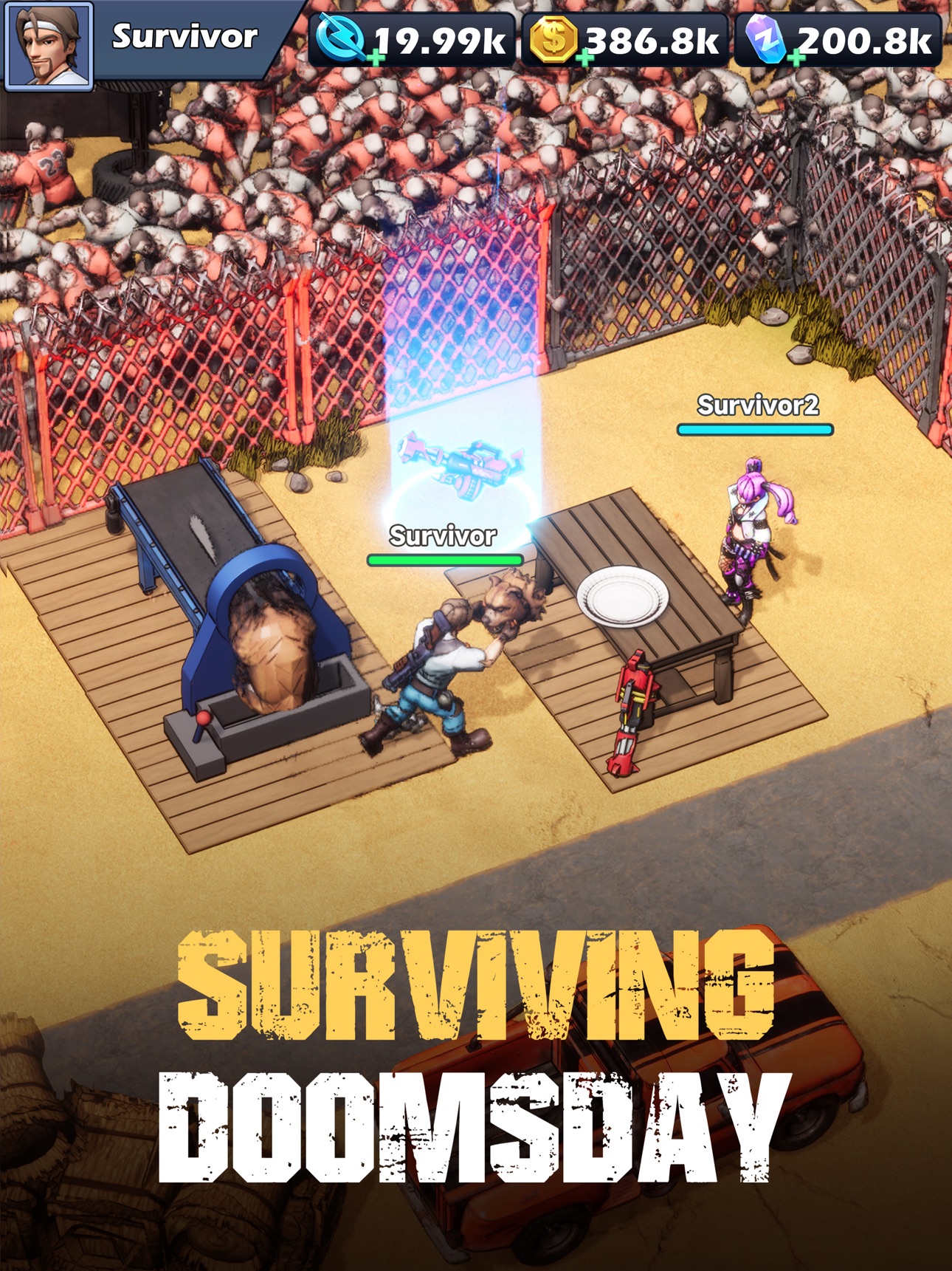 Zombie Waves-shooting game screenshot 4