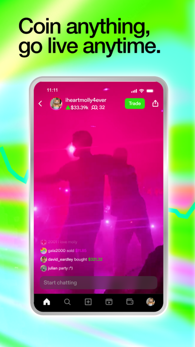 Zora: Post, Trade, Earn Crypto iPhone screenshot 5 - Social Networking app