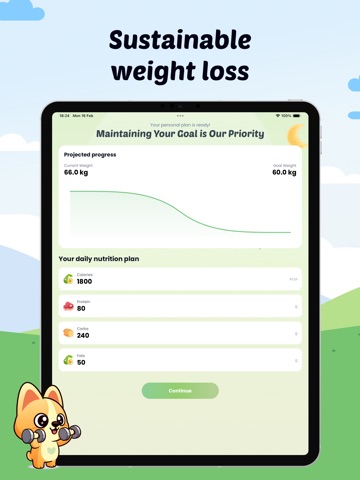 KaloPal AI Diet & Food tracker iPad screenshot