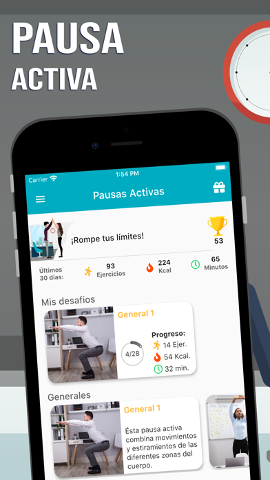Screenshot #1 pour Pausas Activas